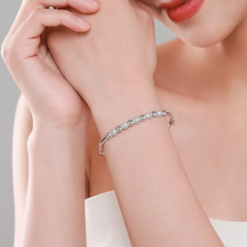 Crystal Line Bracelet – 925 Silver Edition